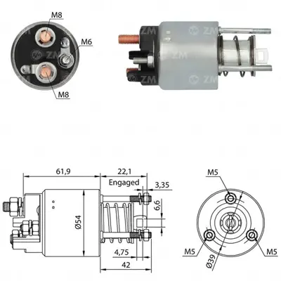 ZM 0395 Mars Otomatıgı 12v Ford Escort 1,8 Fıesta 0,9,1,0,1,3 Mazda 121 1,3ı Fıat Palıo Do?An Slx 