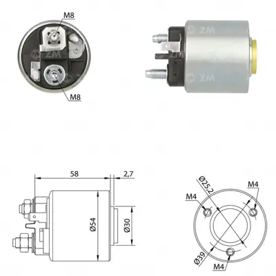 ZM 0491 Mars Otomatıgı 12v Cıtroen Peugeot P205 P309 P405 Fıslı 