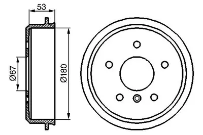 BOSCH 0986477096 Kampana Mercedes A140 A160 1684230401 