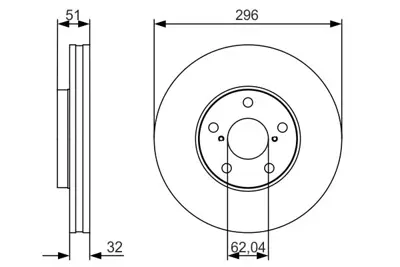 BOSCH 0986479R20 Fren Dısk Lexus Gs Sc 4351230300 4351230300 4351230190 4351250110 4351250111 4351230180 4351250100 4351250112 4351214190 4351230181 4351253010