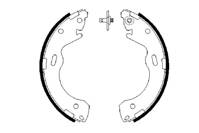 BOSCH 0986487654 Pabuç Balata Ve Fren Kampanasi YL842L362AD 4438930 4679068 CBY92638Z C1Y02638Z C1Y02638ZA C1Y02638ZB 4083897 4358233 6L842L362AD