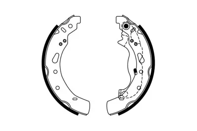 BOSCH 0986487767 Kampana Balata Ford Fıesta Vı 08> / Mazda 2 07> 200×32 Gs8787 1558094 1581895 DFY12638Z DAY42638Z E4B12200AA 8V512200AD 8V512200AC 8V512200AB 8V512200AA 1894327