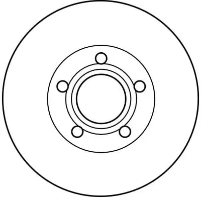TRW DF4238 Fren Diski Ön S60 00> S80 98> V70 Xc70 00> Havalı 285,5mm 272403 946133 2724032 2724037 31262706 31400739 31471830 31471830SK1 312242706 FC013325X