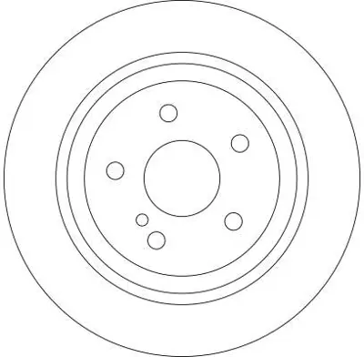 TRW DF4437 Fren Diski Arka Mercedes W220 98>05 Havalı 300mm A2204230212 2204230212 2104230812 2104210812 D1662 A220423021264 220423021264 1244230812 124423081264 2104230712