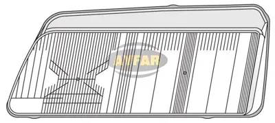 AYFAR C11310 Far Camı Peugeot 605 Sag 620595