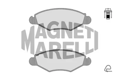 MAGNETI MARELLI 323700003600 Fren Balatası Ön 206 98> 206 + Te3 09> 425319 425303 425302 425228 425212 425166 425320 425204 425487 425494