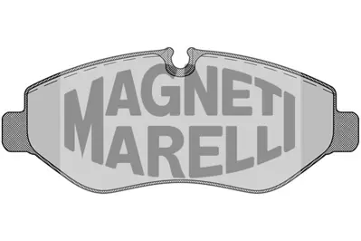 MAGNETI MARELLI 323700007200 Fren Balatası Ön Crafter 06> / Sprınter 06> Vıano 03> Vıto 03> GDB1698