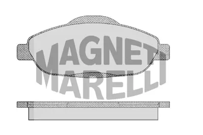 MAGNETI MARELLI 323700007600 Fren Balatası Ön 308 07> 3008 09> 1613259380 425393 425426 1609253080 1617270080 1635058180 8660004799 8671019129 1647862780 446602291