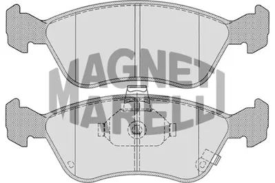 MAGNETI MARELLI 323700023800 Fren Balatası Ön Avensıs 97>03 0446505020 0446505030 0446505040 0446505042 0446505060 21975 AC66