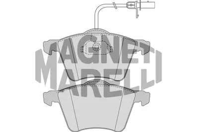 MAGNETI MARELLI 323700024200 Fren Balatası Ön Transporter T4 90>03 7D0698151A 7D0698151D 7D0698151F 1151377 1201124 1M212K021BA 1M212K021AA 7M3698151B 1237132 CBY13328ZE