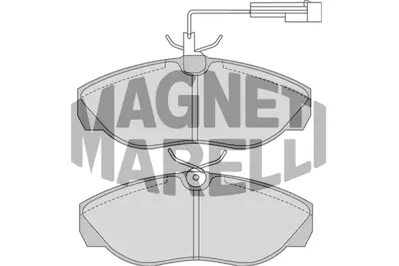 MAGNETI MARELLI 323700025900 Fren Balatası Ön Boxer Box 425224 425225 425226 425227 425455 77362233 77362235 9948626 9948629 425456