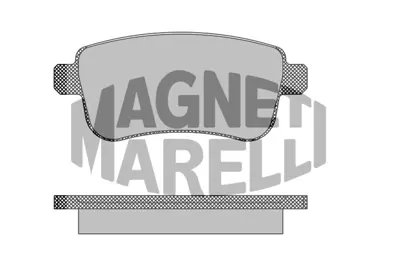 MAGNETI MARELLI 323700030600 Fren Balatası Arka Gran Tour Iıı 440604694R 440603734R 440601416R 440603558R 8660000779 7711946175 8660006311 8660004436 4406000Q3C 446602291