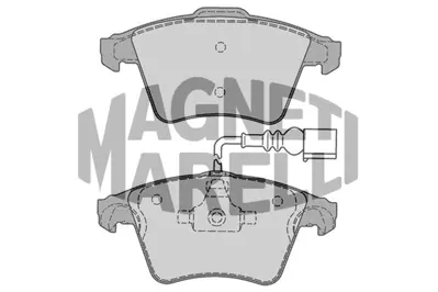 MAGNETI MARELLI 323700032000 Fren Balatası Ön Touareg 7l 02> 7L6698151B 7L6698151F 7H0698151C 8660000755 8660004527 7H0698151A 7H0698151B 7L0698151B 7L0698151D 7L0698151F