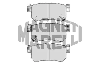 MAGNETI MARELLI 323700032700 Ssangyong Balata Ssangyong Actyon I Arka 45022S9AA00 45022S9AA01 45022S9AE60 45022TEAT00 4841305100 4841308050 4841308051 48413090A0 48413090A01 48413090A1