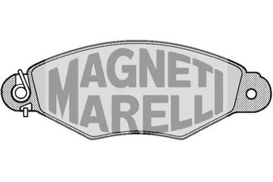 MAGNETI MARELLI 323700033300 Fren Balatası Ön Kangoo I 98> / Xsara 97> 425166 425169 425192 7701205512 7701205513 7701205995 7701205996 7701206811 7701208142 7701209117