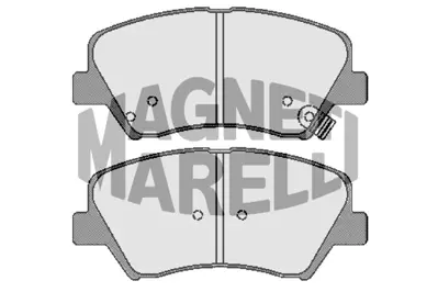 MAGNETI MARELLI 323700033600 Hyundaı Balata Accent Blue Ön 581011RA10 581011RA00 581011RA01 58101H8A00 58101H8A05 58101H8A53 58101H8A55 58101H8A58 58101H9A60 581011RA05