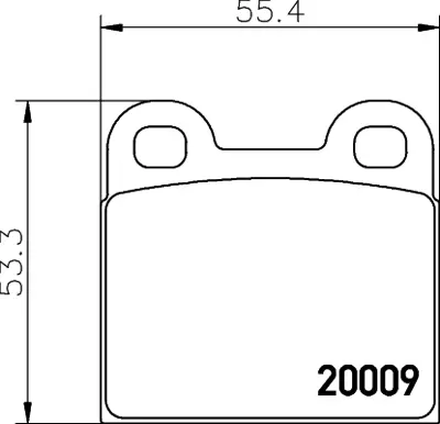 PROWALLE 2135 Fren Balatası Opel  Balata Karl C16  1605324 Gdb2135 42349235 1605148 1605147 1605005 311698151D 1BM698151B 311698151B 33438380 9102716 9101916