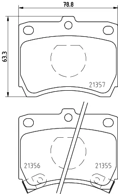 PROWALLE 2153 Dısk Balata Volvo Xc90 On Ym Gdb2153 31476723 31499906 31499905 31445976 31445975 31665288 31476722 31400528 31400527 MDA193328Z