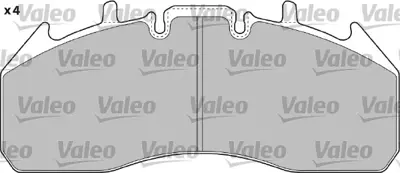 WEGER 10030BS On Fren Balata Mercedes Atego Bpw Kogel Dorse Centıklı Yaylı (Aksesuarlı) 21352570 20568711 21496550 21559994 23149532 21024702 20568714 7421399929 5001864364 5001864363