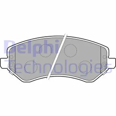 DELPHI LP1773 On Fren Balatası Chrysler Voyager Iıı Iv (Rg,Rs) 95>08 Dodge Caravan 95>01 Jeep Cherokee (Kj) 01>08 5096349AA 5019985AB 5066427AA 5069201AA K05069201AA KV1016349AB KV1016349 5069201AB 5019984AA V1016349AB