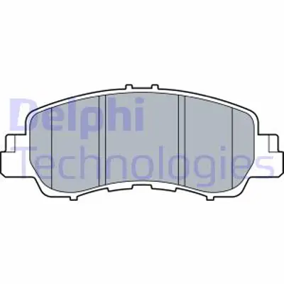 DELPHI LP3571 Fren Balatası On Mıtsubıshı Eclıpse Cros 2017-> 4605B481 4605B607 4605C222