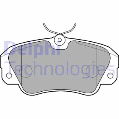 DELPHI LP848 On Fren Balatası Omega A / B Senator B 1605004 1605033 1605782 1605932 90345077 90398116 90541293 9192124 9195077 91135194901