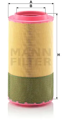 MANN FILTER C271250/1 Hava Fıltresı Dıs Man Tgx Tgs D2066 D2676 07> Tga D2066 D2866 D2876 00> 81084050016