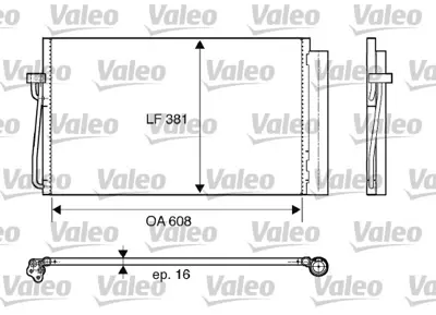 BOSCH 1986AD2046 Klıma Radyatörü 64508361362 64508381362 64508381827 64509122827 64538381362 64538831362 8831362 8381362 8361362 9122827