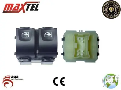 MAXTEL 18204044 Cam Açma Düğmesi Sol Captur (J5) (16-) Captur J5 (13-) Clıo Iv (12-) Clıo Symbol (99-14) Zoe (Bf) (13-) / Dokker (Fe/Ke) (15-) Duster (Hs) (16-) Lodgy (Js) (12-15) Sandero I (Bs) (08-15) 7 Fişli 809611667R A4158202010 254117873R 254118044R A254117873R 4158202010 10023897 244118044R