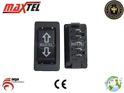 MAXTEL 18201698 Cam Açma Düğmesi 5 Fişli Unıversal 7700676698 95571231 95495141