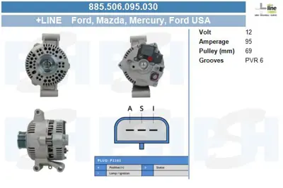 UNIPOINT REC F15H Diyot Tablası 50a Ford Ranger F5AZ10304BA F1TZ10346B F07F10300AA F07U10300AA F07U10300AB F07U10300AC F17U10300AA F1HT10300AA F1HT10300AB F1HT10300AC