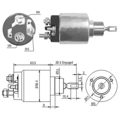 ZM 1473 Mars Otomatıgı 12v Bosch Tıpı Buyuk Opel Bmw Snls  238 90487704 8821993 90444705