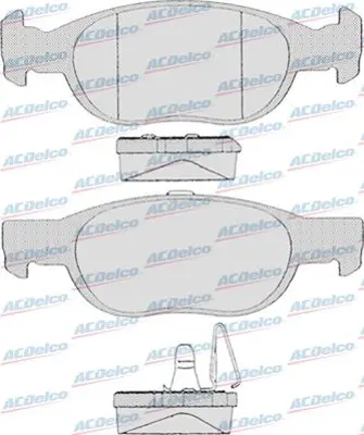 DELCO AC624381D Fren Balatası Punto 1.2 