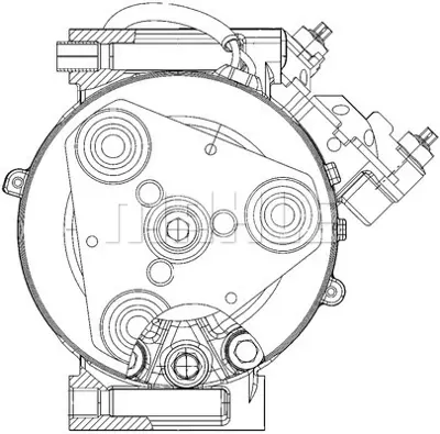 BEHR MAHLE ACP 1364 000P Klima Kompresoru 224dt Premıum Lıne Range Rover Evoque (L538) 2.2 D 11>19 