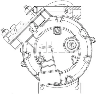 BEHR MAHLE ACP 1364 000P Klima Kompresoru 224dt Premıum Lıne Range Rover Evoque (L538) 2.2 D 11>19 