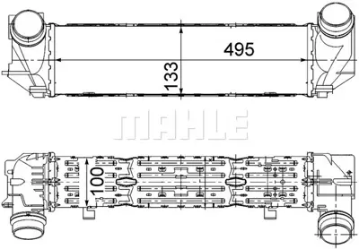 BEHR MAHLE CI 476 000S Turbo Radyatörü 7618769 17117618769 96322 8ML376911454