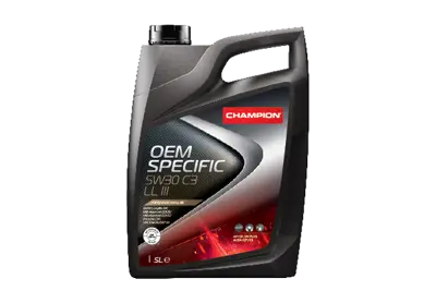 CHAMPION 1048184 Motor Yagı Dızel Dpf Partıkul Oem Specıfıc 5w30 C3 Ll Iıı 5lt 