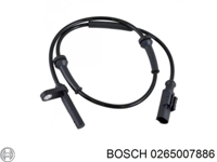 BOSCH 0265007886 Abs Sensörü Ön GM 111803538370, GM 11183538370, GM 1118353837000, GM 11180353837000