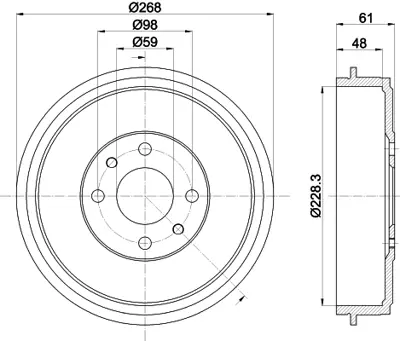 APALI 1037 Arka Fren Kampanası Doblo Lınea Palıo Albea Tempra Tıpo Uno 424755 424758 1617329080 1608945480 51816526 60810025 60814839 7569600 7769850 51903659