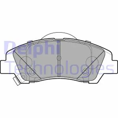 DELPHI LP3265 On Fren Balatası Hyundaı I10 1.0 1.2 2013-> 58302A5A20 58302A5B30 583023FA11 58101B4A06 583023KA62 583023KA63 583023LA10 583023LA20 583023QA10 583020AA10
