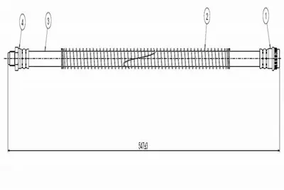 CAVO C800 412A On Fren Hortumu P306 480662 1623255380 E168047 480626 480663