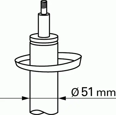 MAYSAN MANDO PS9412125 On Amortısor Sol P207 C3 Pıcasso 1,4 16v / 1,4hdı / 1,6hdı 06> Tasıyıcıya Gıren:47mm 520825 520857 520801 5202VF 520863 520861 520829 5208YZ 5208G4 5202YV