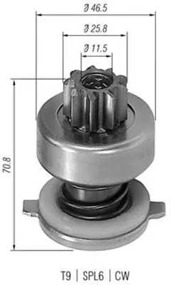 ITHAL FORM-33253 Fm.33253 Mako Tip 1300 Marş Dişlisi 9935948 9936036 9936049 9941892 63220700 4249166 74981251 74886731 74881251 74876851