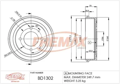 FREMAX FBP1728 Fren Balatası Arka 300 M 98> Neon 94>06 Pt Cruıser 01>08 Stratus 95>01 Voyager 95>01 Gdb4119 