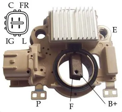 ITHAL WINWIN-IM851 Alt Konjektor 14.6v 4 Fıslı Mıtsubıshı Tıpı Honda Cıvıc Vı 01 Vrh2009-94 