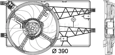 BEHR MAHLE CFF 179 000P Fan Motoru (Davlumbazlı) Fıorıno Nemo Bıpper 1.3 Mjet 1.4 Hdı 07>11 51780660 52017907 1253P2 1253P5 1616307480 1253N4 1253P3 1614157180 1253Q9 1253R3