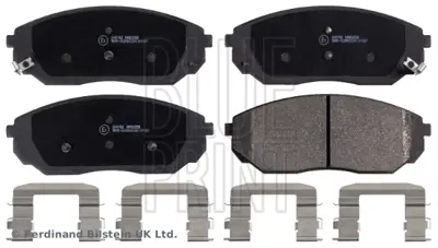 BLUE PRINT ADG04258 On Fren Balatası Kıa Sorento 2.5 Crdı 02-09 140hp 170hp 581013ED00 581013EE00 581013EE01 581013EU00 581013E000 5810132D01 3EE0058101 GBP90176 5810135100 581013ED02