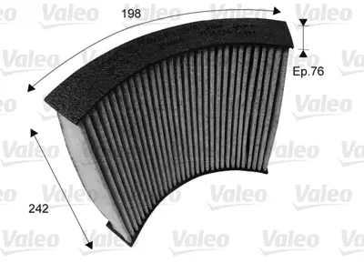 VALEO 715719 Polen Filitresi Bmw F20 F30 12> Karbonlu 64119237555 64119237554 64116821995 64119395845 99157362300 9P1819631 9237555 9237554 64119283497 6821995