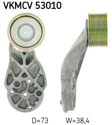 SKF VKMCV 53010 Avare Kasnak Renault Magnum Dxı 440-480 09> 460-500 06>  / Volvo Fh 400/440/480/500/520 05>  73x38.5 