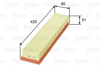 VALEO 585080 Hava Fıltresı 165460588R 165469040R 820021600 8200216005 820039921 8200399214 820043722 8200437229 1654600QAR 16546BC40A